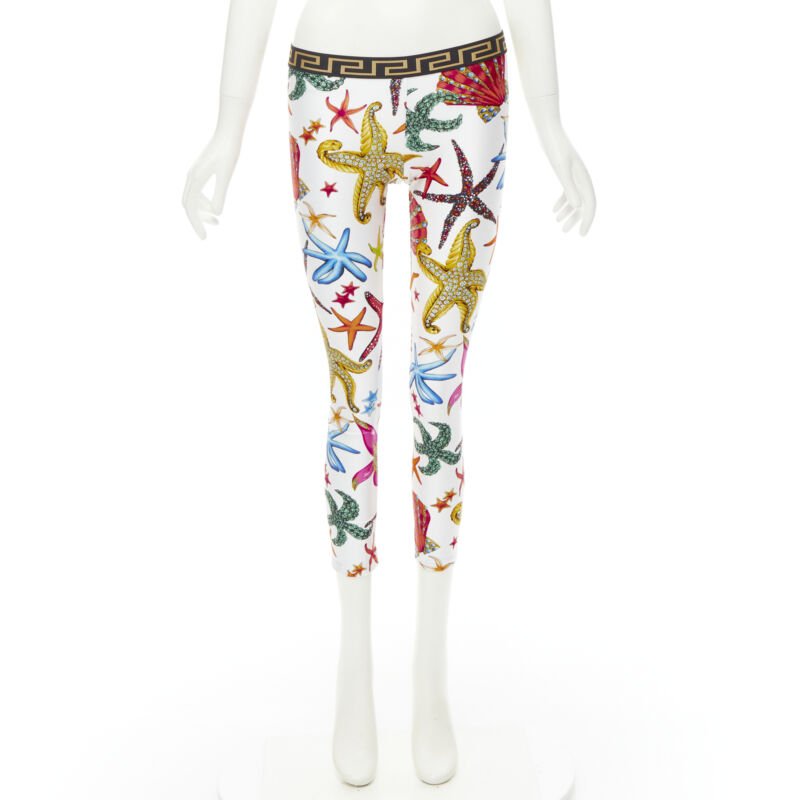Versace Kids Greca Leggings - Image 11