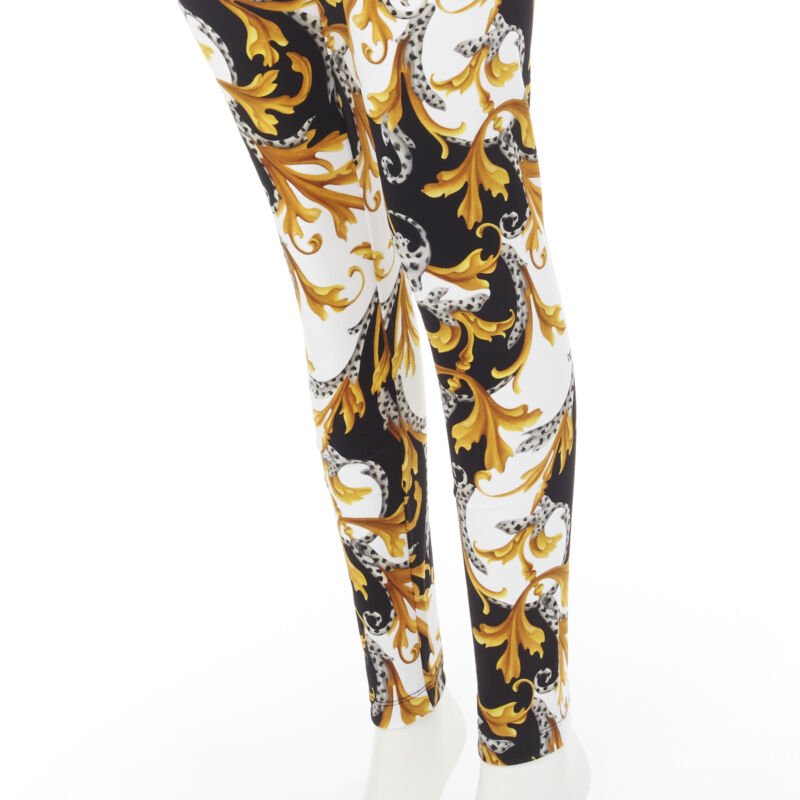Versace Floral Legging Pants - Detail 2