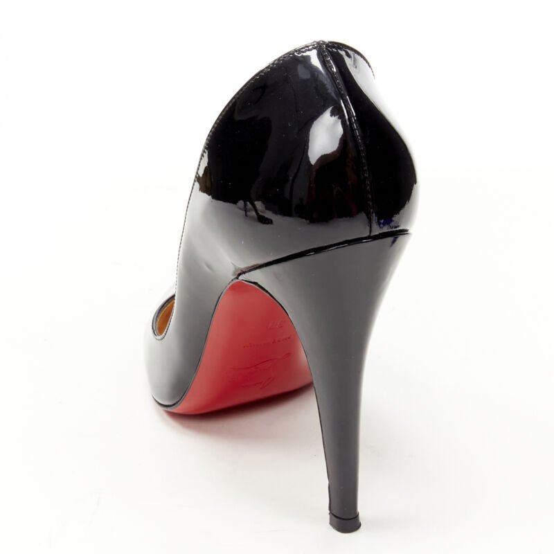 Christian Louboutin Angled Vamp Pumps - Image 10