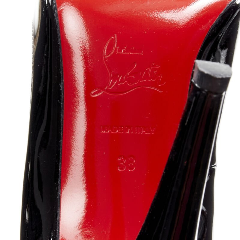 Christian Louboutin Angled Vamp Pumps - Image 12