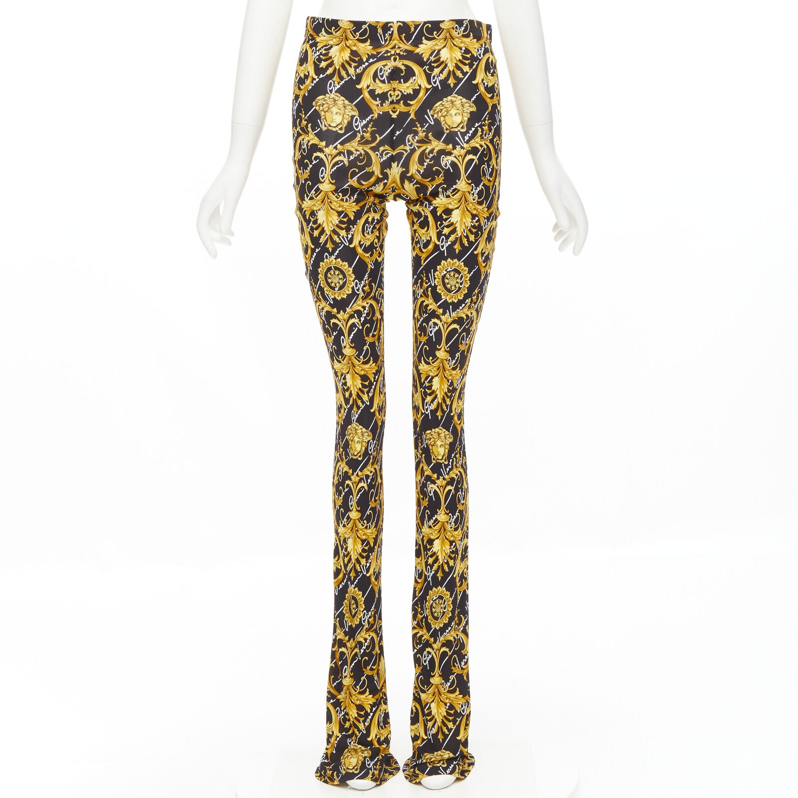 Versace Barocco Flare Pants