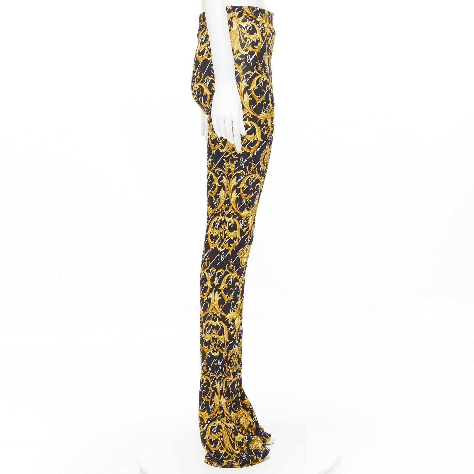 Versace Barocco Flare Pants - 4