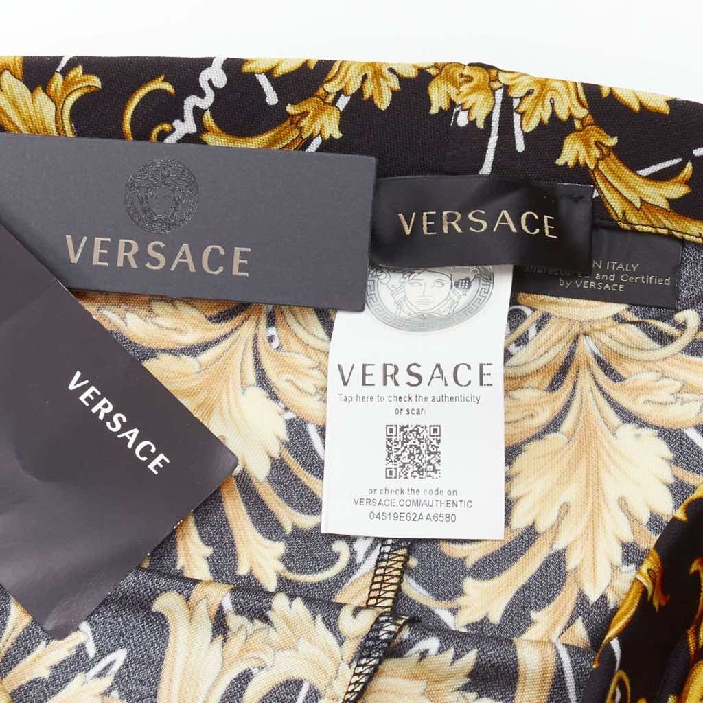 Versace Barocco Flare Pants - Image 11