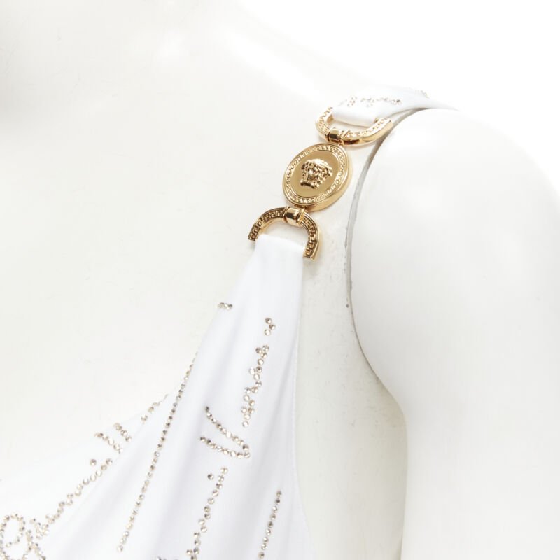 Versace Medusa Crystal Dress - Back view