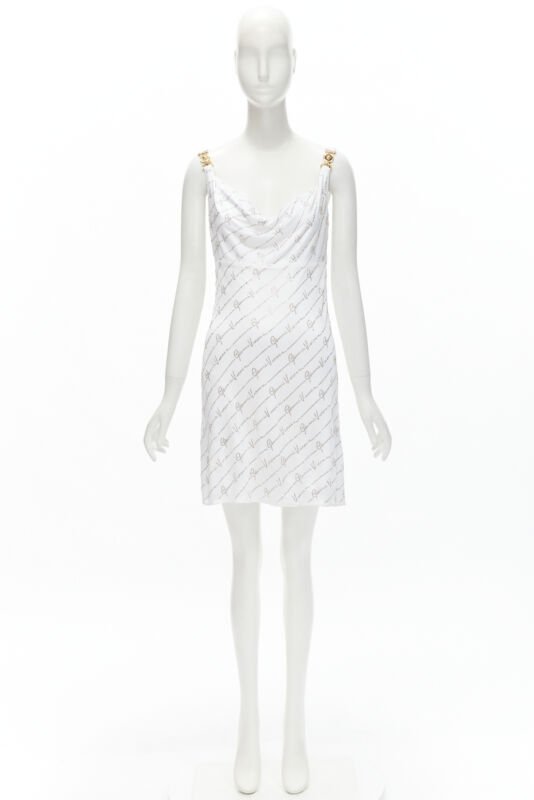 Versace Medusa Crystal Dress - Image 11