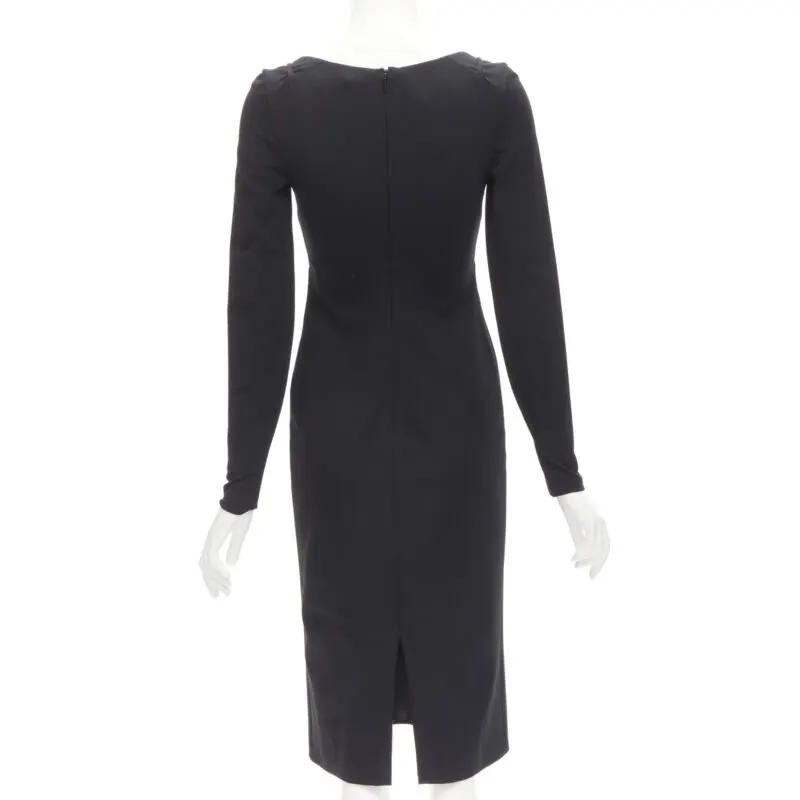 Versace Medusa Harness Dress Black Viscose Never worn, with tag - Box View