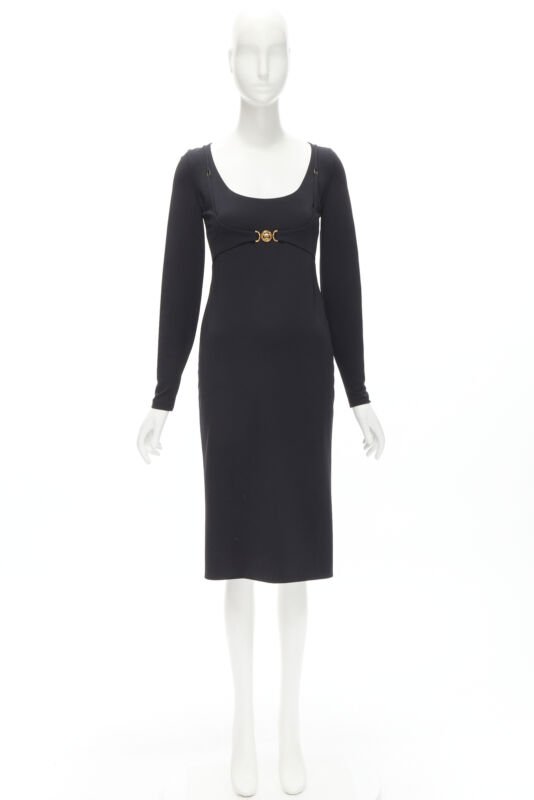 Versace Medusa Harness Dress - Image 12