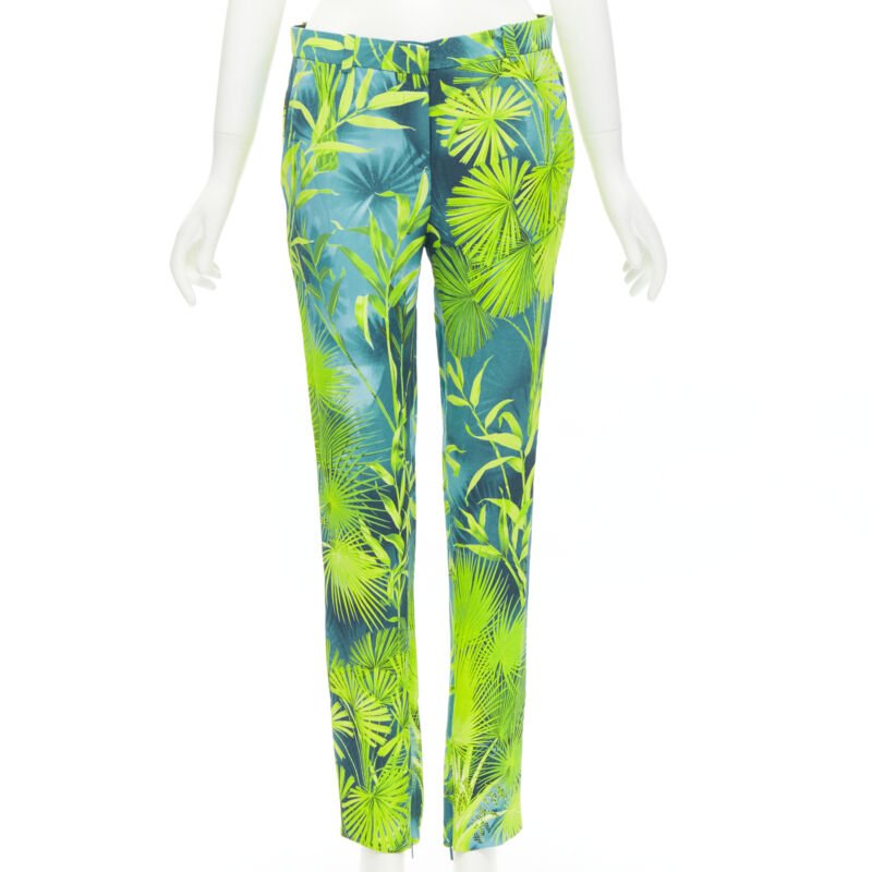 Versace Jungle Viscose Pants - Image 6