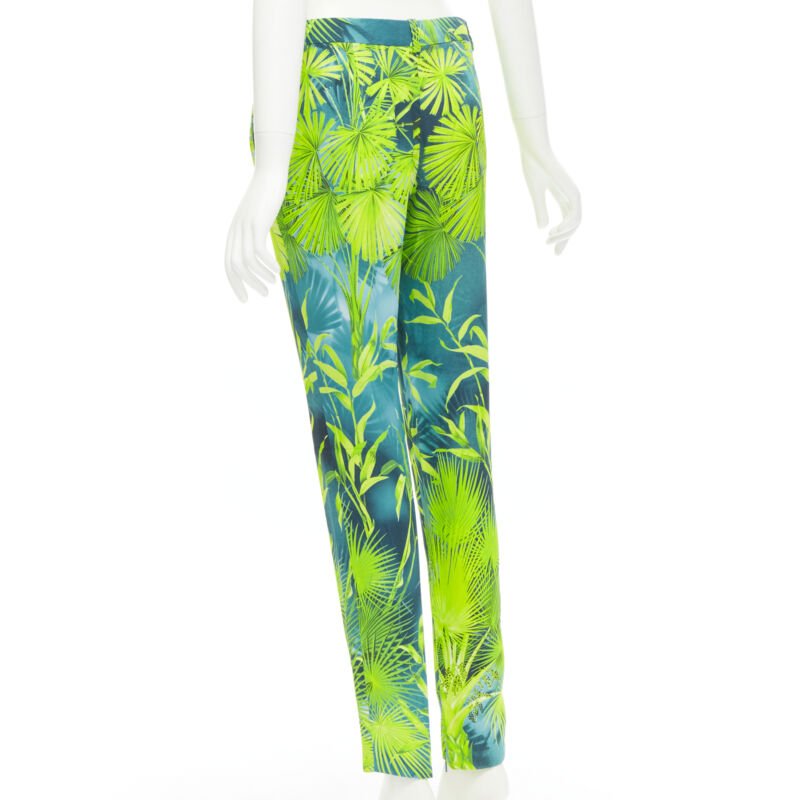Versace Jungle Viscose Pants - Detail 1