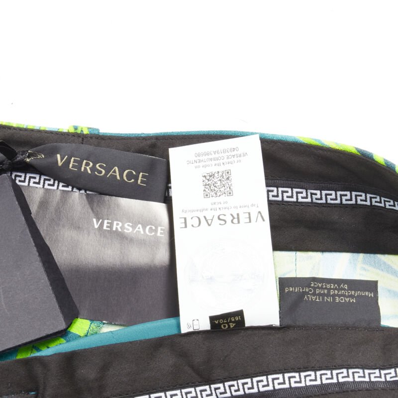 Versace Jungle Viscose Pants - Image 11