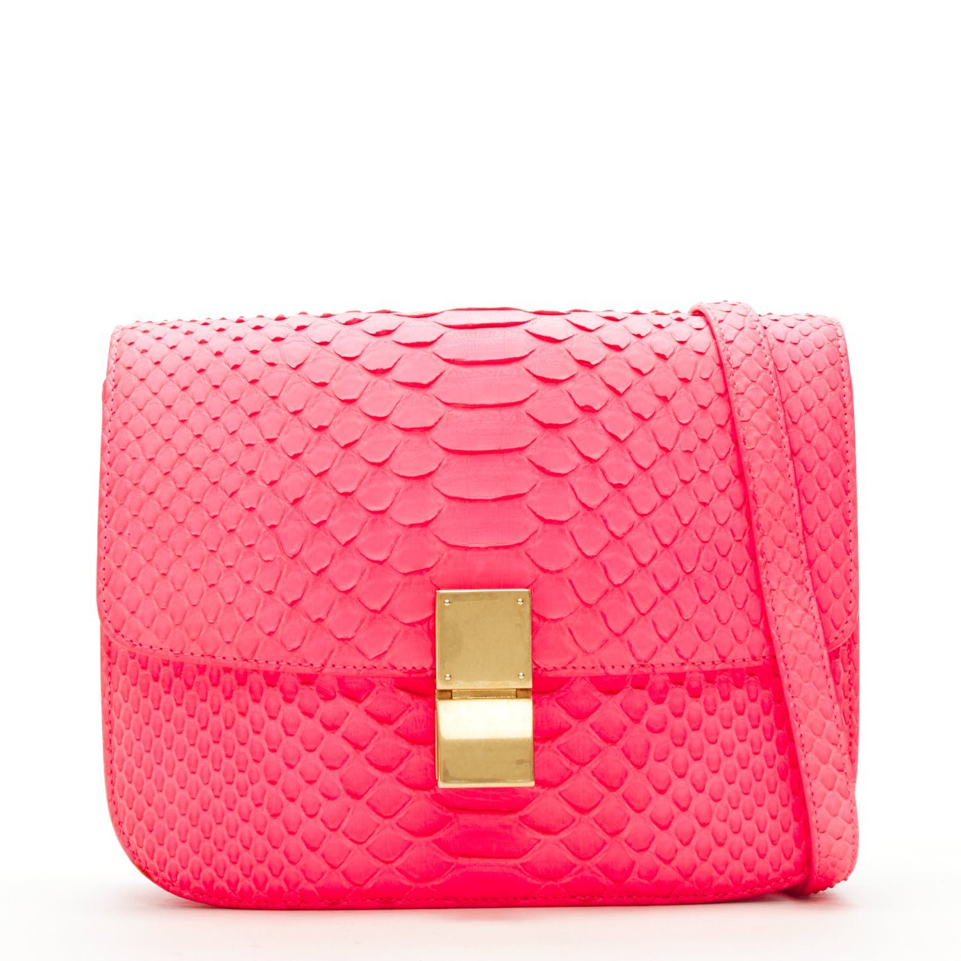Celine Neon Classic Box Bag