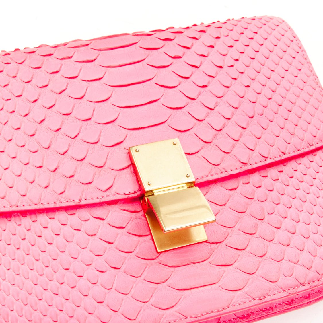 Celine Neon Classic Box Bag - Detail 1