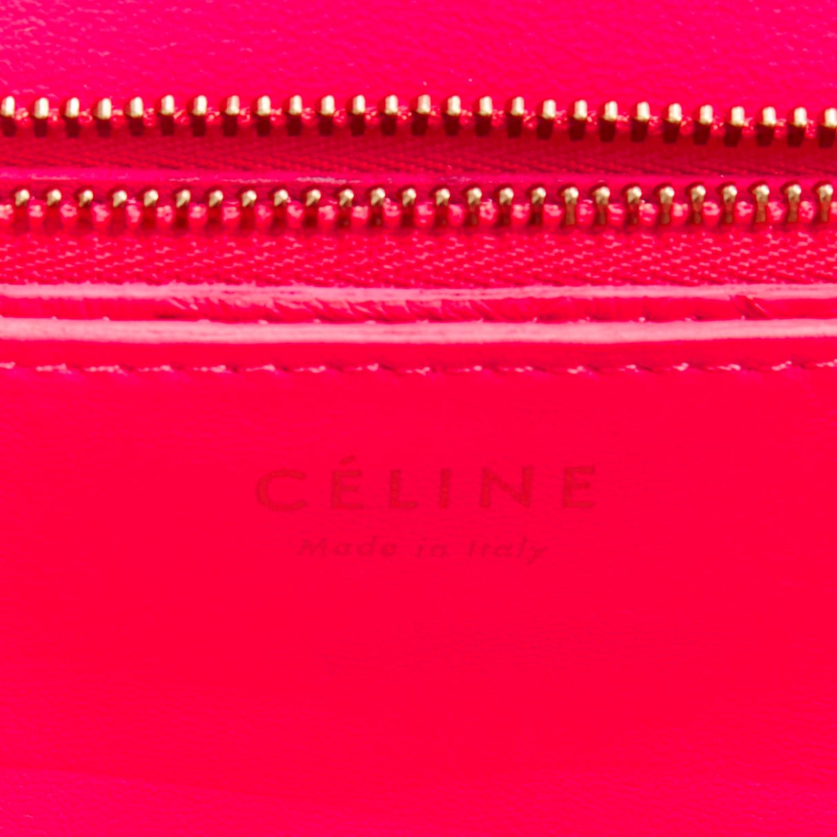 Celine Neon Classic Box Bag - Image 11