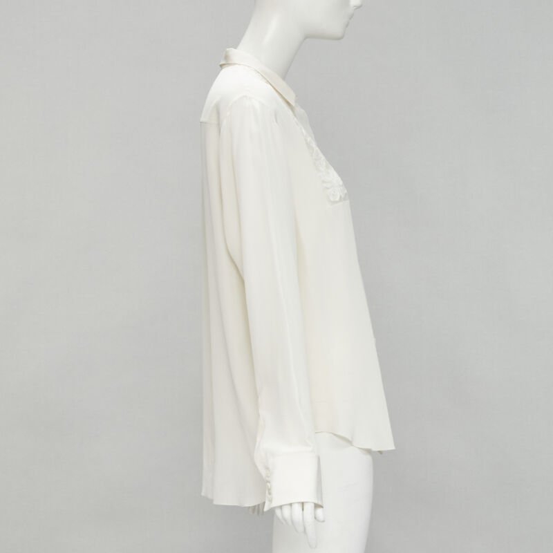 Christian Dior Floral Embroidery Shirt - 4