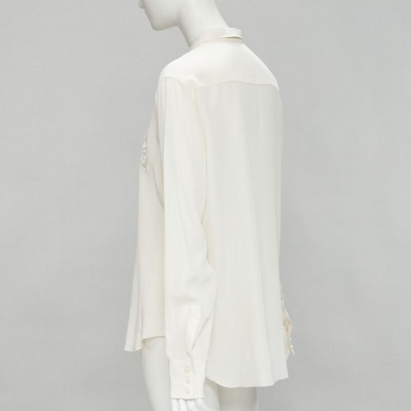 Christian Dior Floral Embroidery Shirt - Detail 1