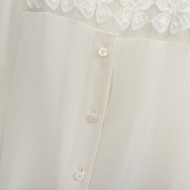 Christian Dior Floral Embroidery Shirt - Image 10