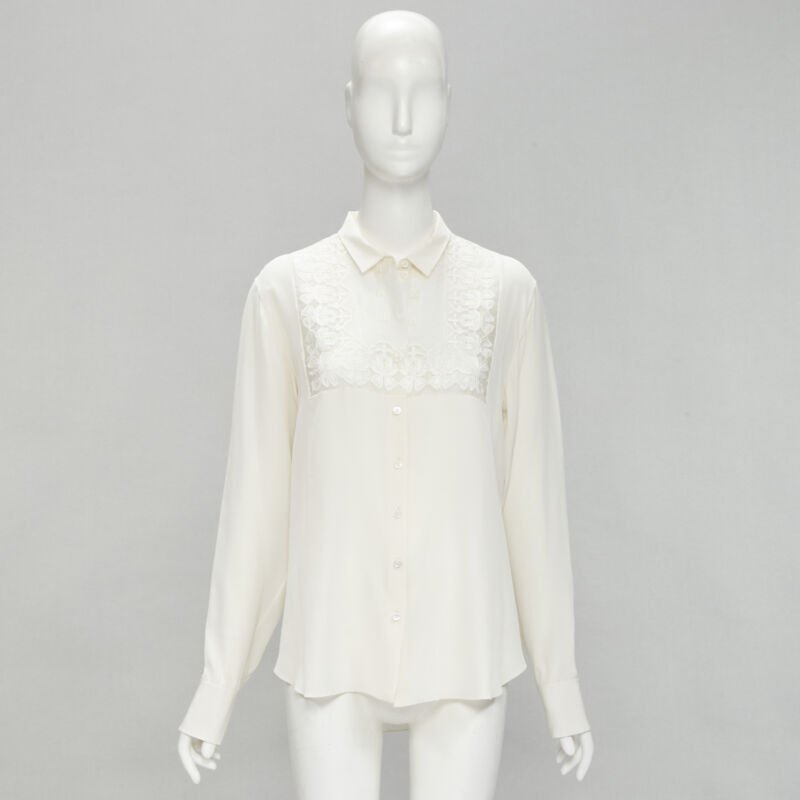 Christian Dior Floral Embroidery Shirt - Image 11