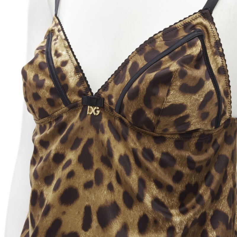 Dolce & Gabbana Charm Leopard Cami - Back view