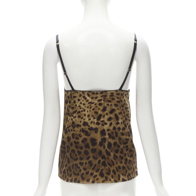Dolce & Gabbana Charm Leopard Cami - Side view
