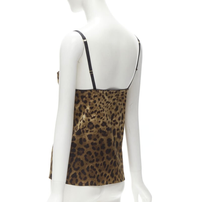 Dolce & Gabbana Charm Leopard Cami - Detail 1