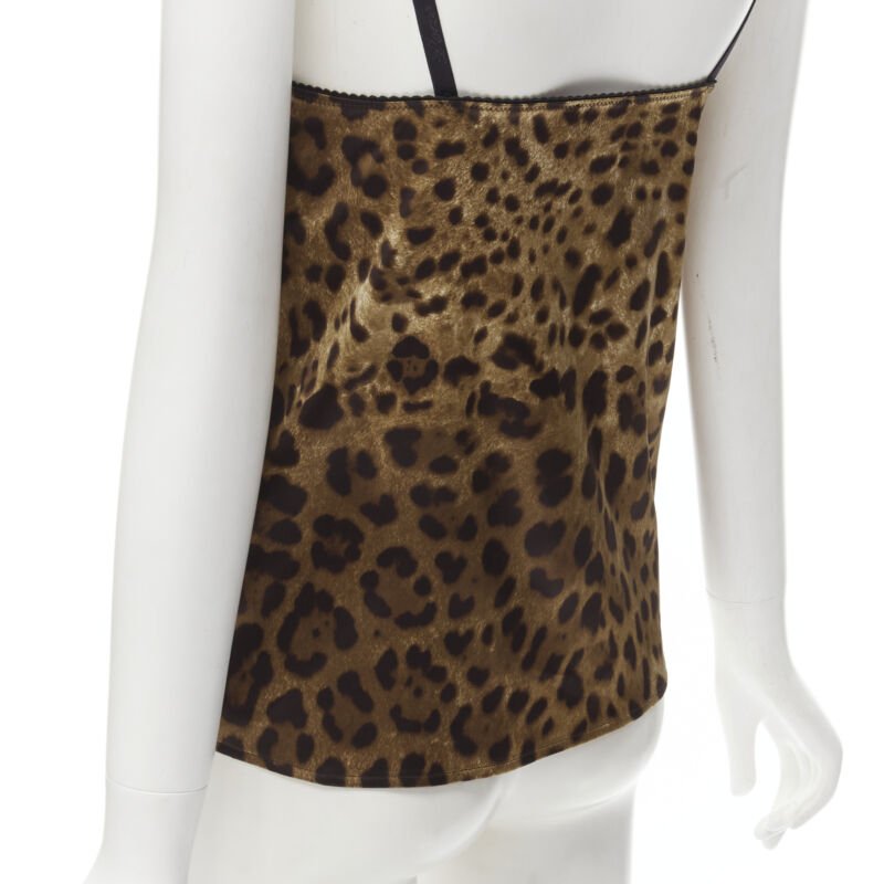 Dolce & Gabbana Charm Leopard Cami - Detail 2