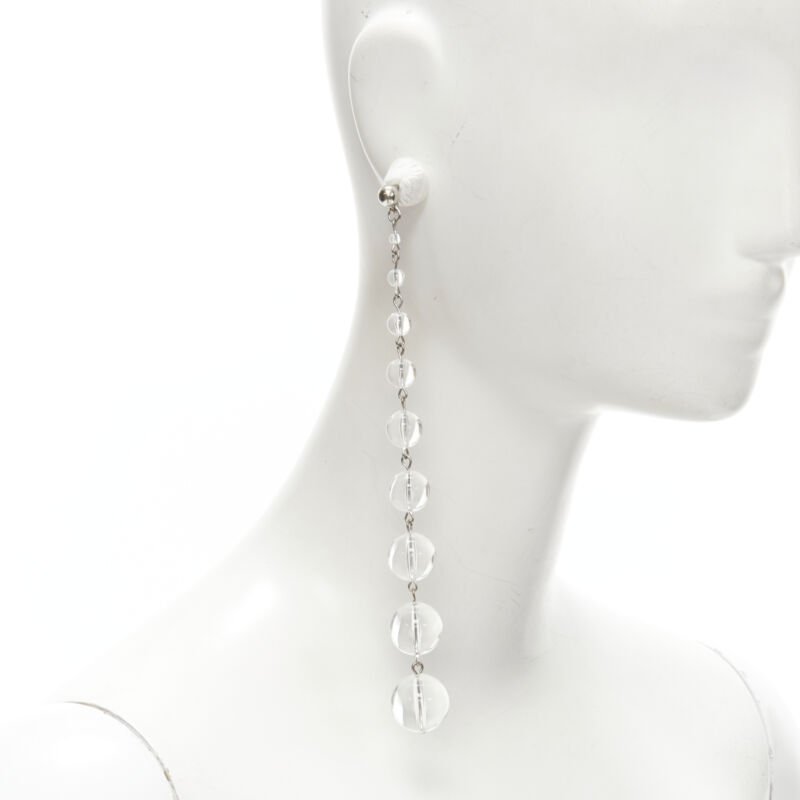 Oscar De La Renta Drop ball earrings