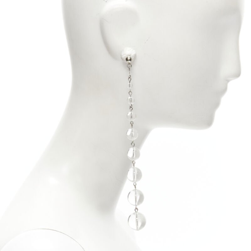 Oscar De La Renta Drop ball earrings - Image 6