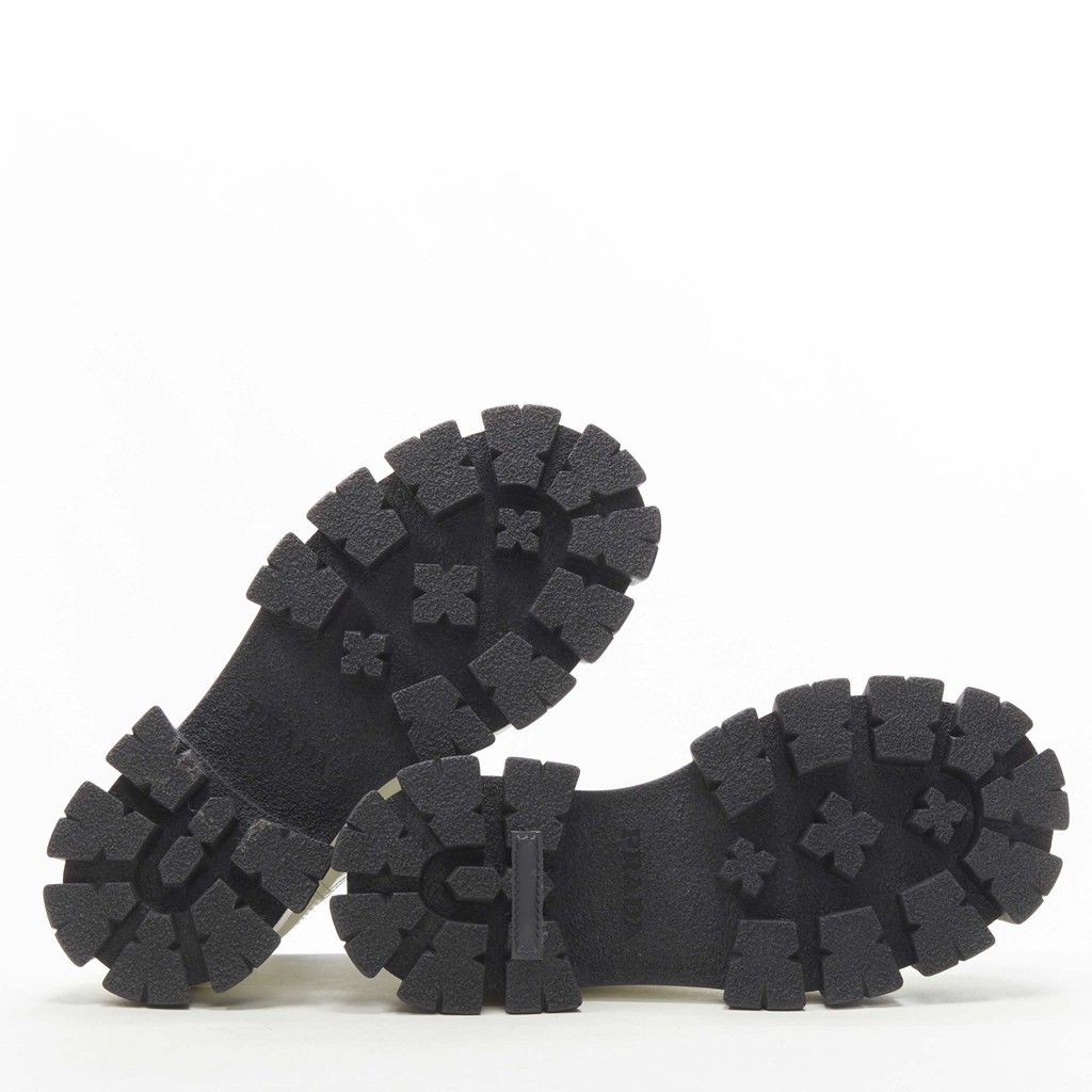 Prada Suede Fur Mules - Image 13