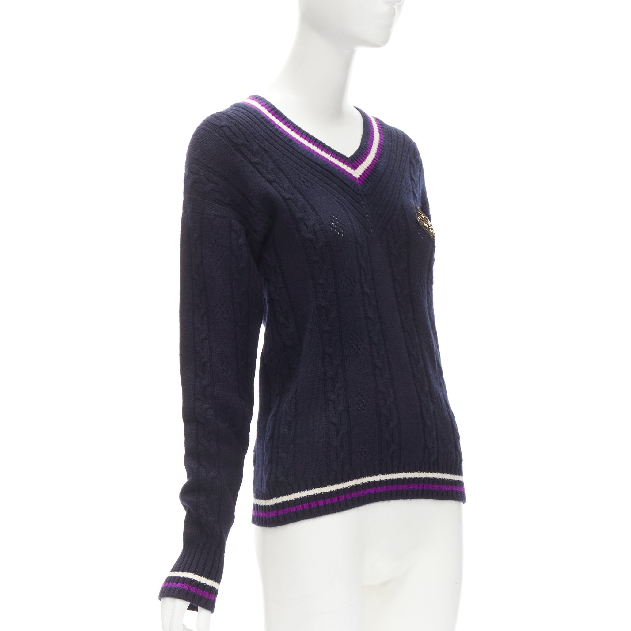 Chanel Badge Knit Sweater - Image 6