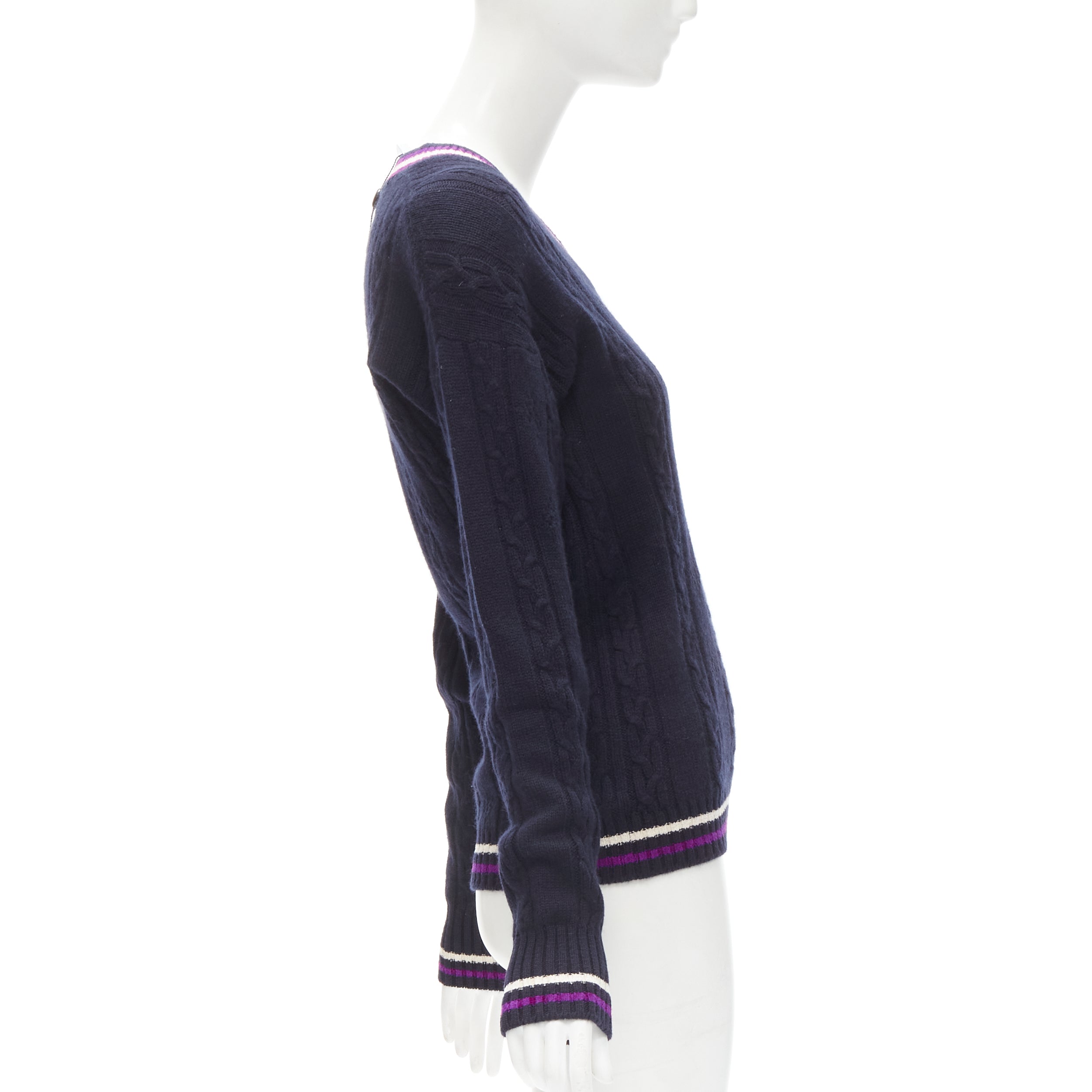 Chanel Badge Knit Sweater - 4