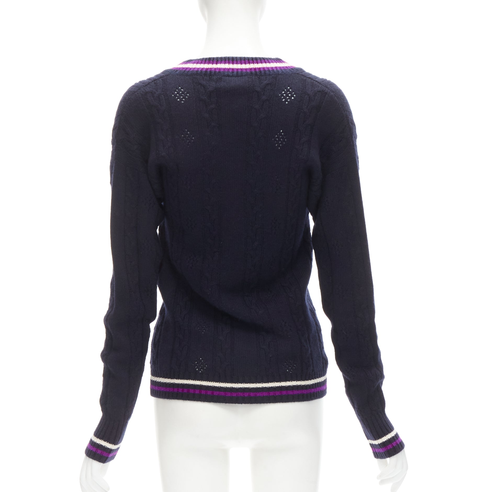 Chanel Badge Knit Sweater - Side view
