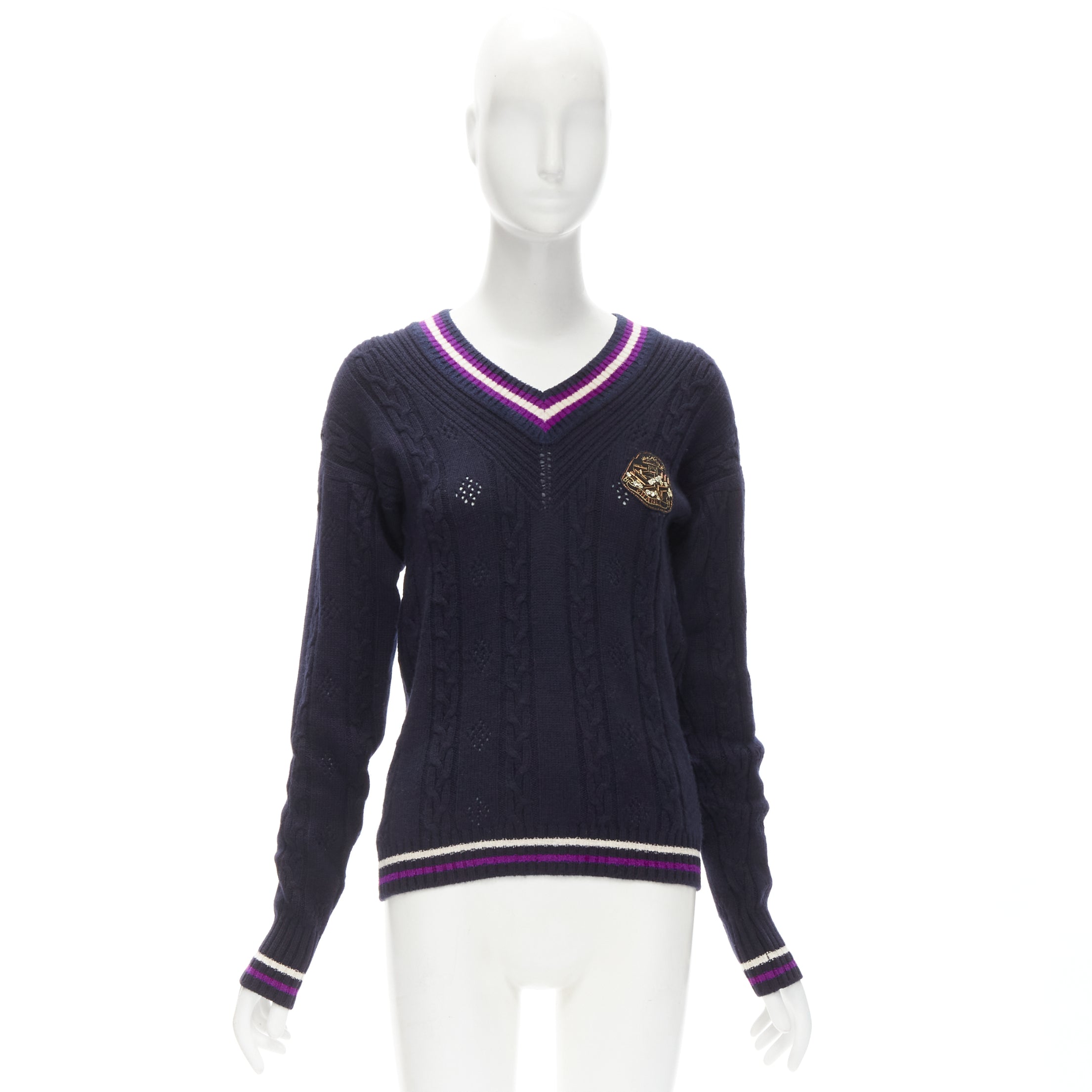 Chanel Badge Knit Sweater - Image 11