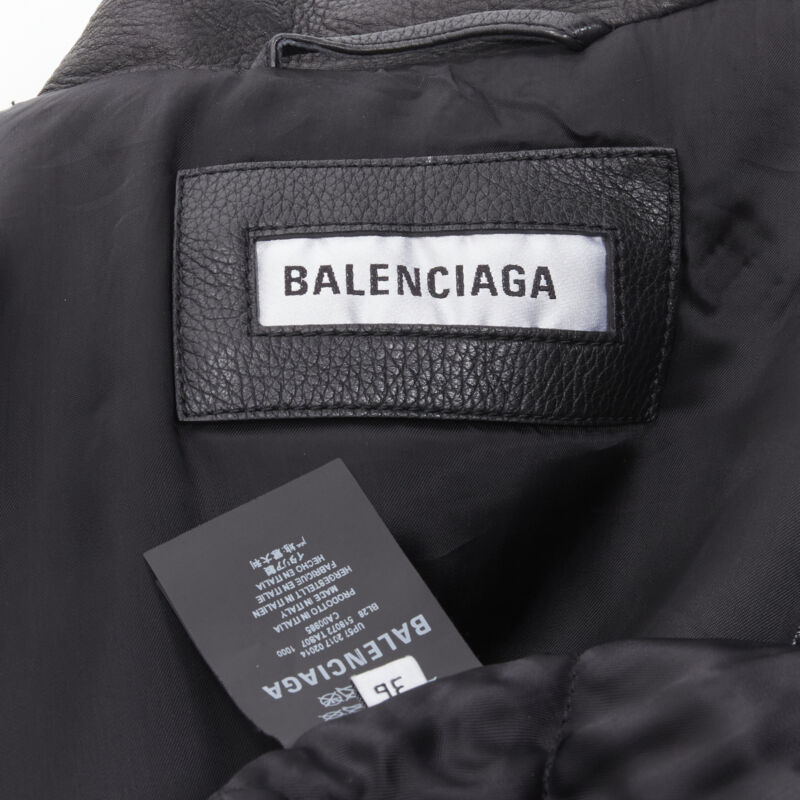 Balenciaga Fringed Biker Jacket - Image 14