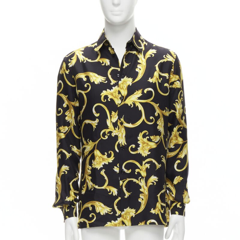 Versace Gold Flora Shirt