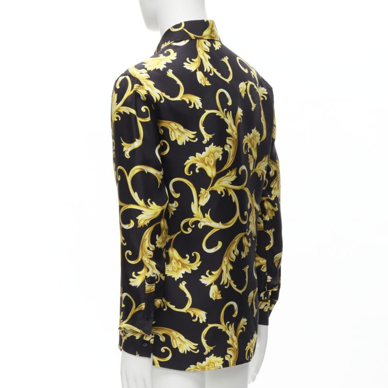 Versace Gold Flora Shirt - Detail 1