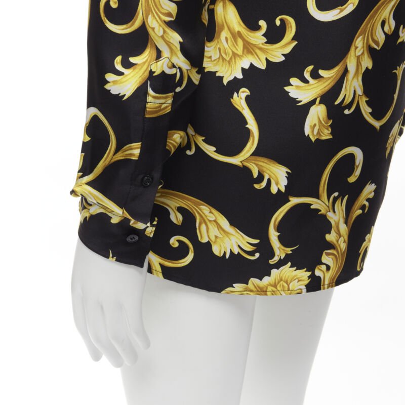 Versace Gold Flora Shirt - Detail 2