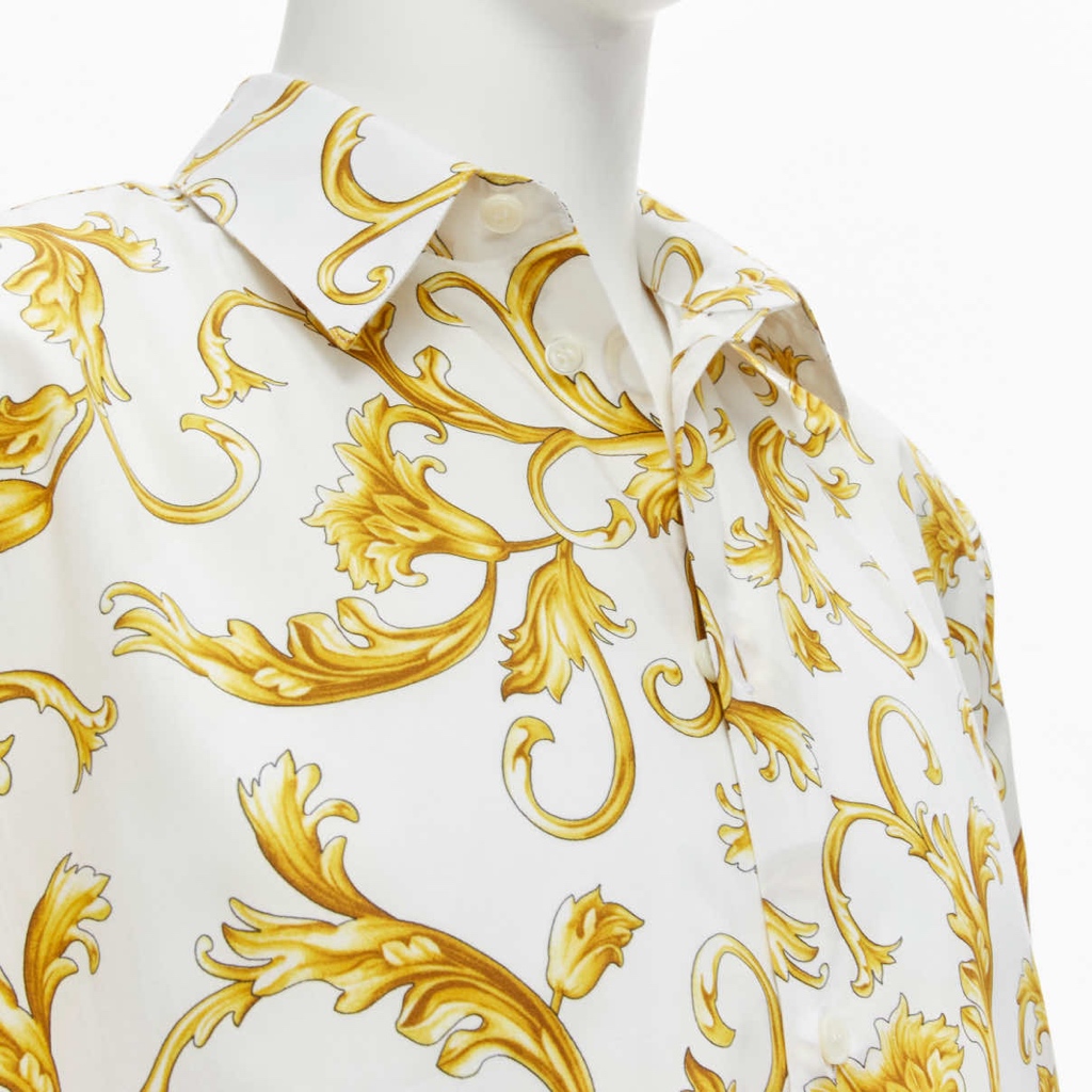 Versace Rococo Floral Shirt - Back view