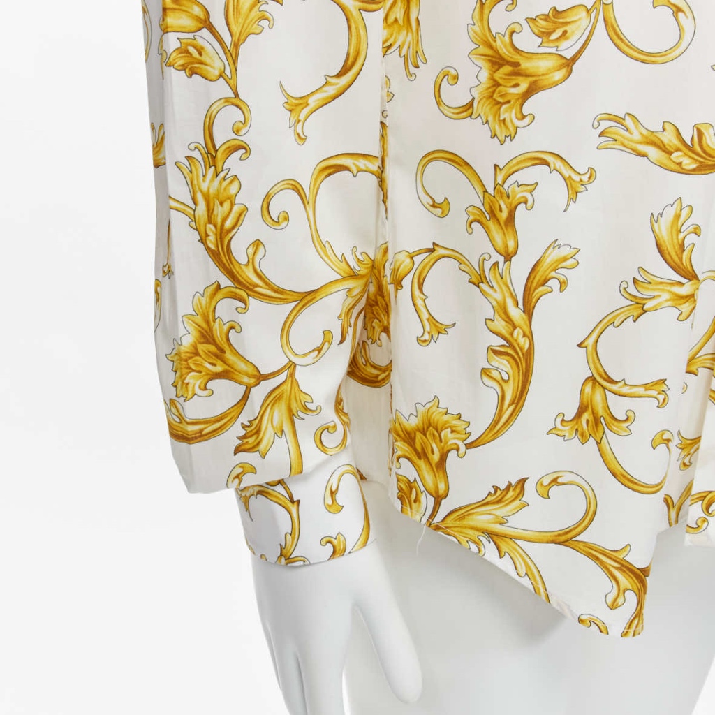 Versace Rococo Floral Shirt - Detail 2