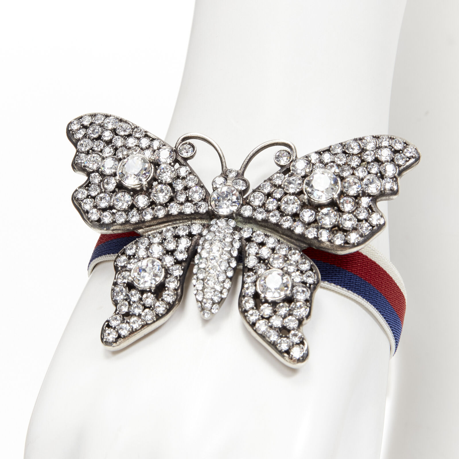 Gucci Crystal Butterfly Bracelet - Back view
