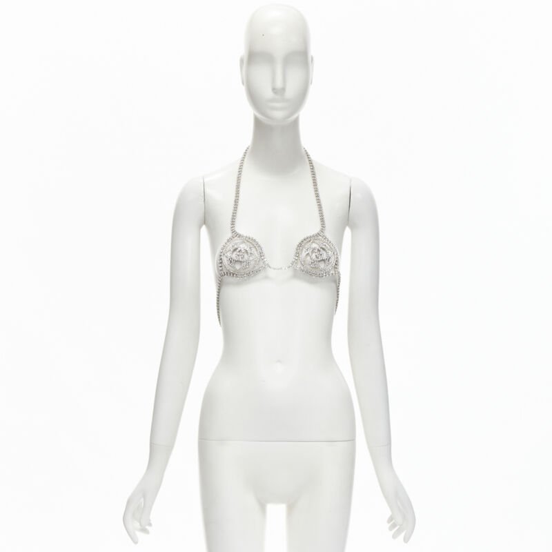 Gucci Rhinestone Showgirl Bra - Image 12