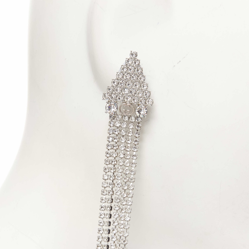 Gucci Trapezium CC Earrings - Image 6