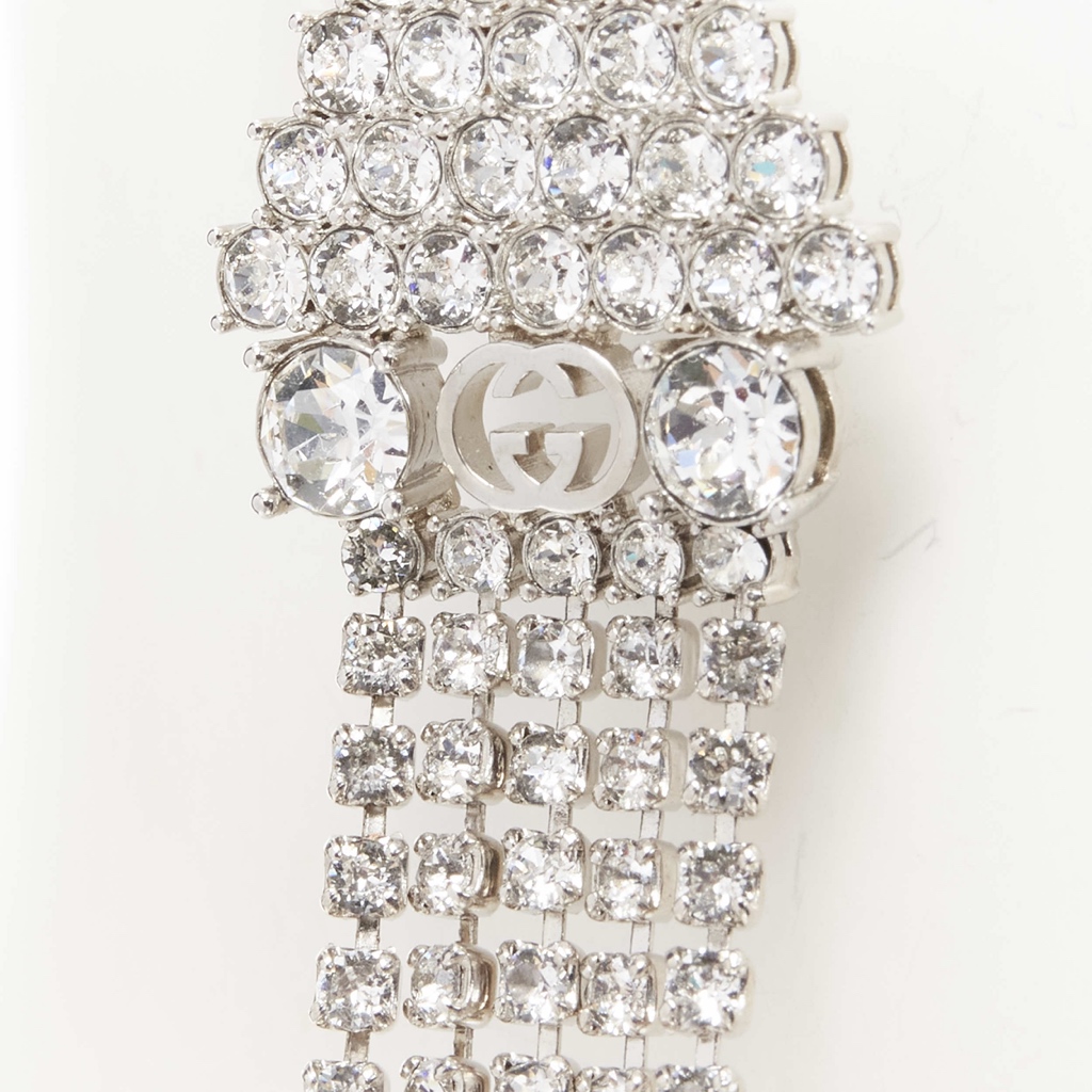 Gucci Trapezium CC Earrings - Side view