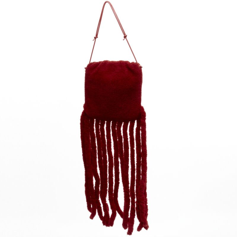 Bottega Veneta Red Shearling - Back view