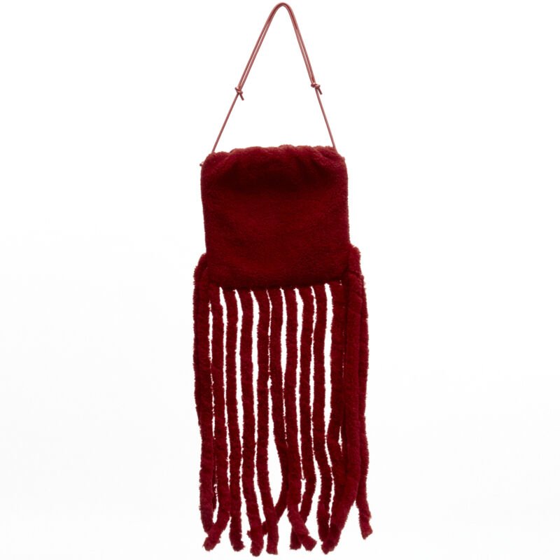 Bottega Veneta Red Shearling - Side view