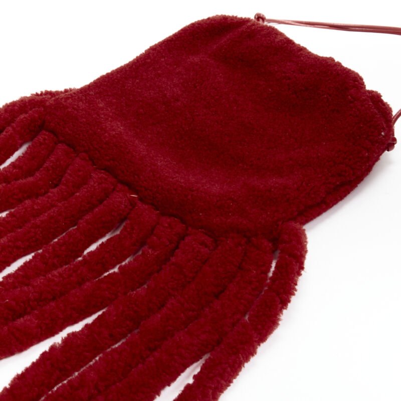Bottega Veneta Red Shearling - Image 11