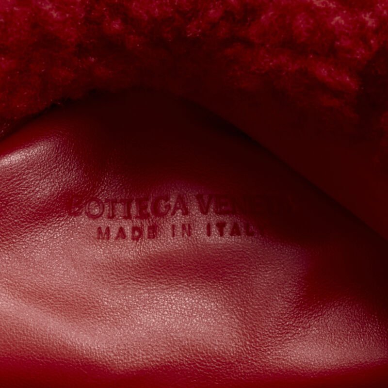 Bottega Veneta Red Shearling - Image 13