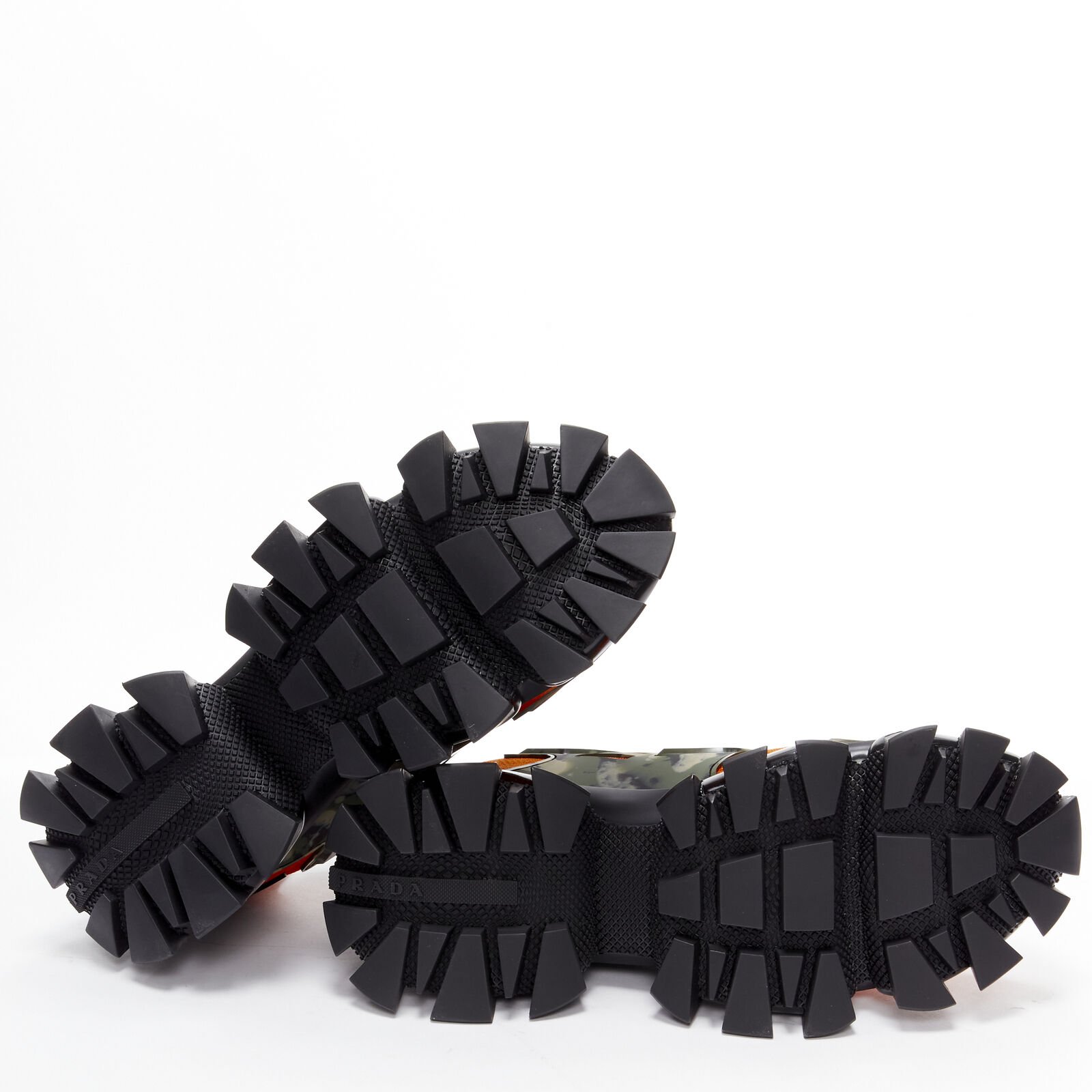 Prada Camo Thunder Sneakers - Image 13