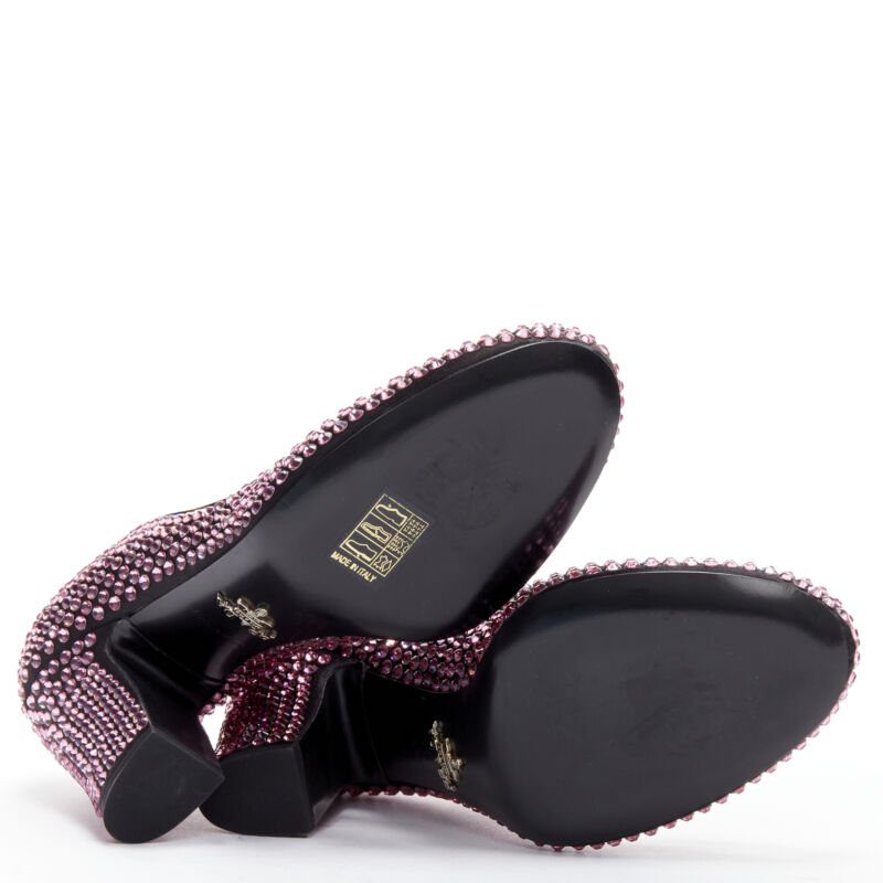 Prada Rosa Rhinestone Pumps - Image 12