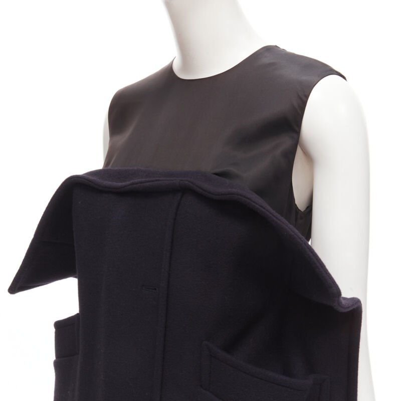 Maison Martin Margiela 2D Wool Dress - Back view