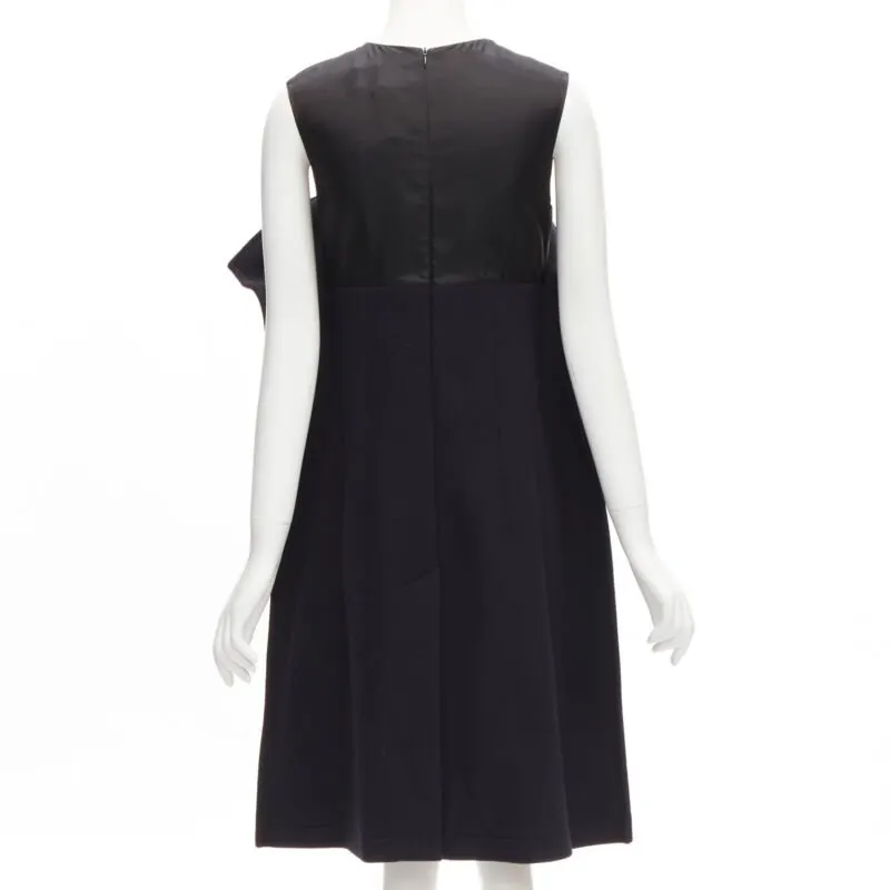 Maison Martin Margiela 2D Wool Dress Navy Wool Never worn, with tag - Box View
